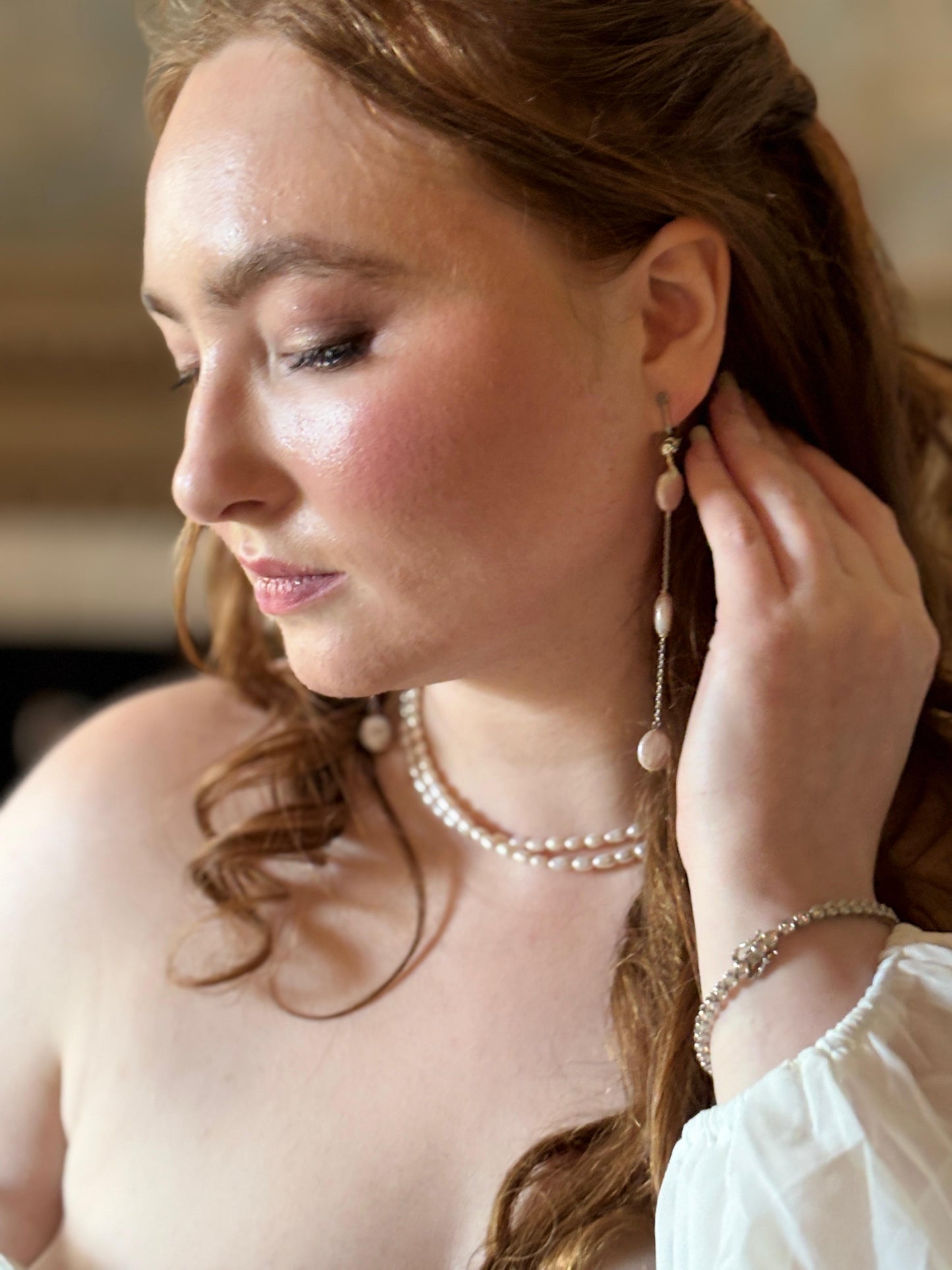 Double Layer Freshwater Pearl Necklace