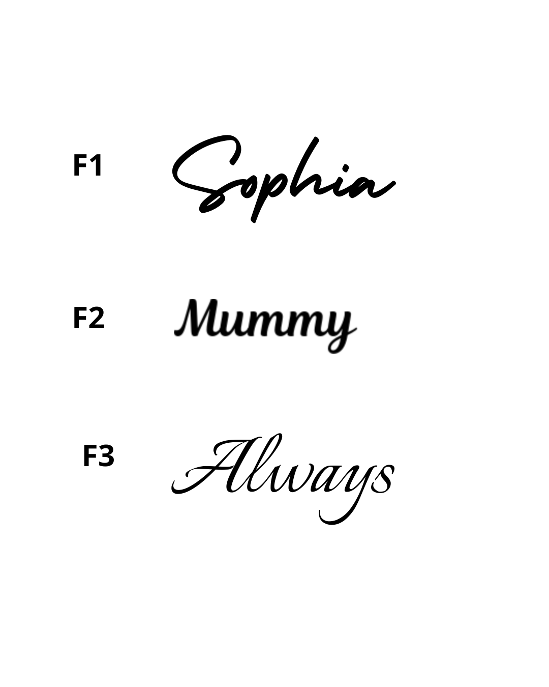 Sparkling Customised Name Necklace