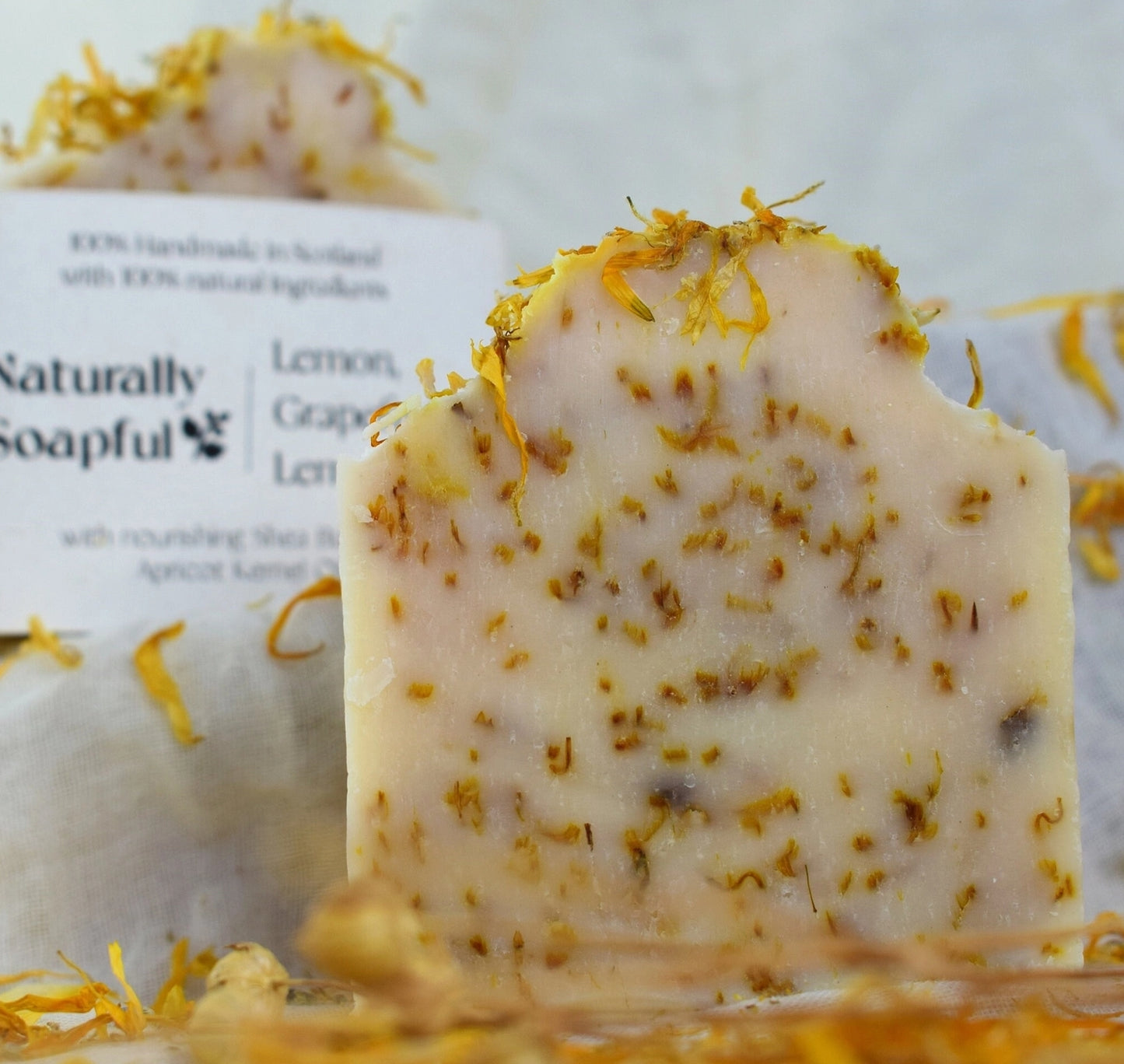 Lemon, Grapefruit & Lemongrass 100% Natural Soap Bar