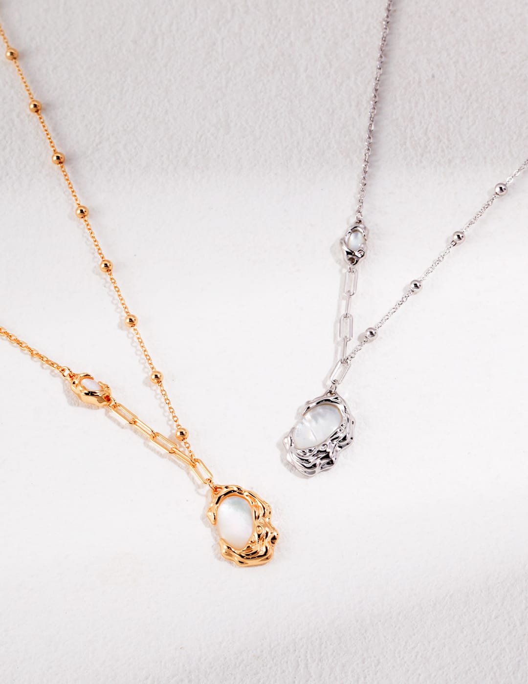 Lava Flow Seashell Necklace