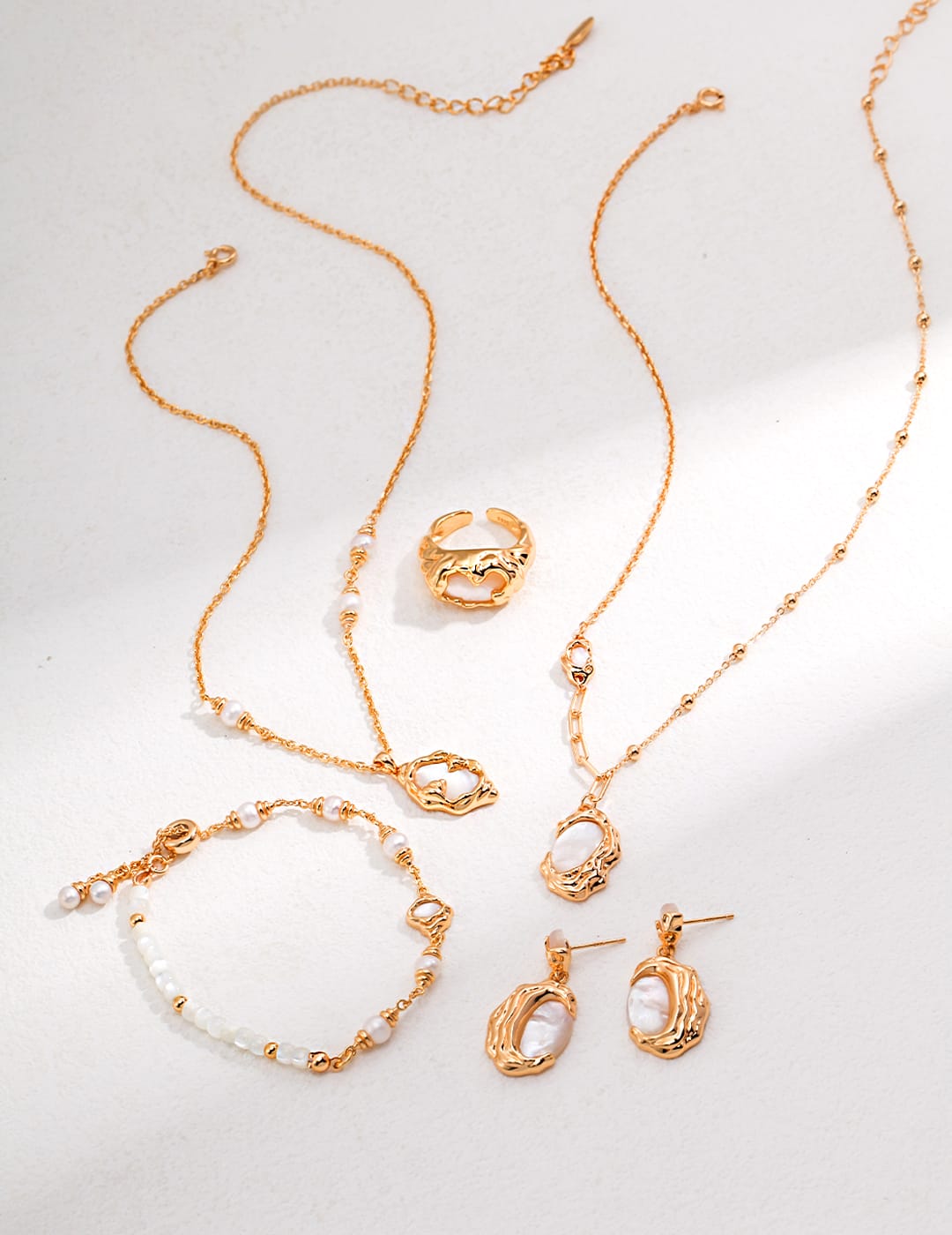 Lava Flow Seashell Necklace