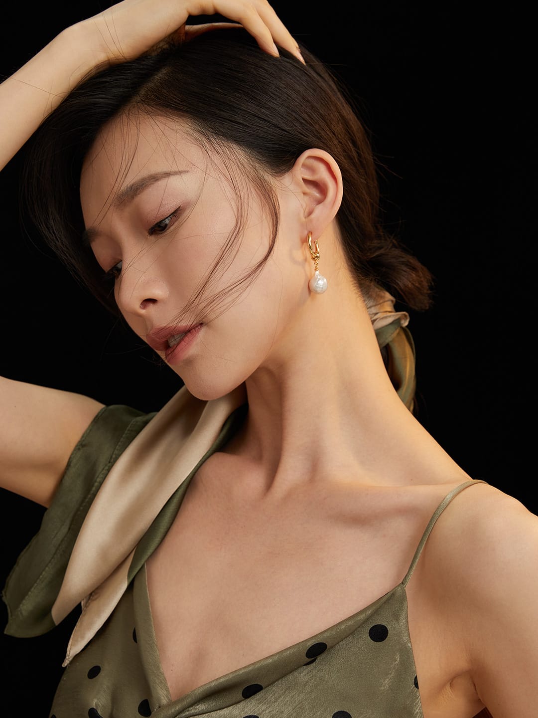 Versatile Baroque Pearl Earrings