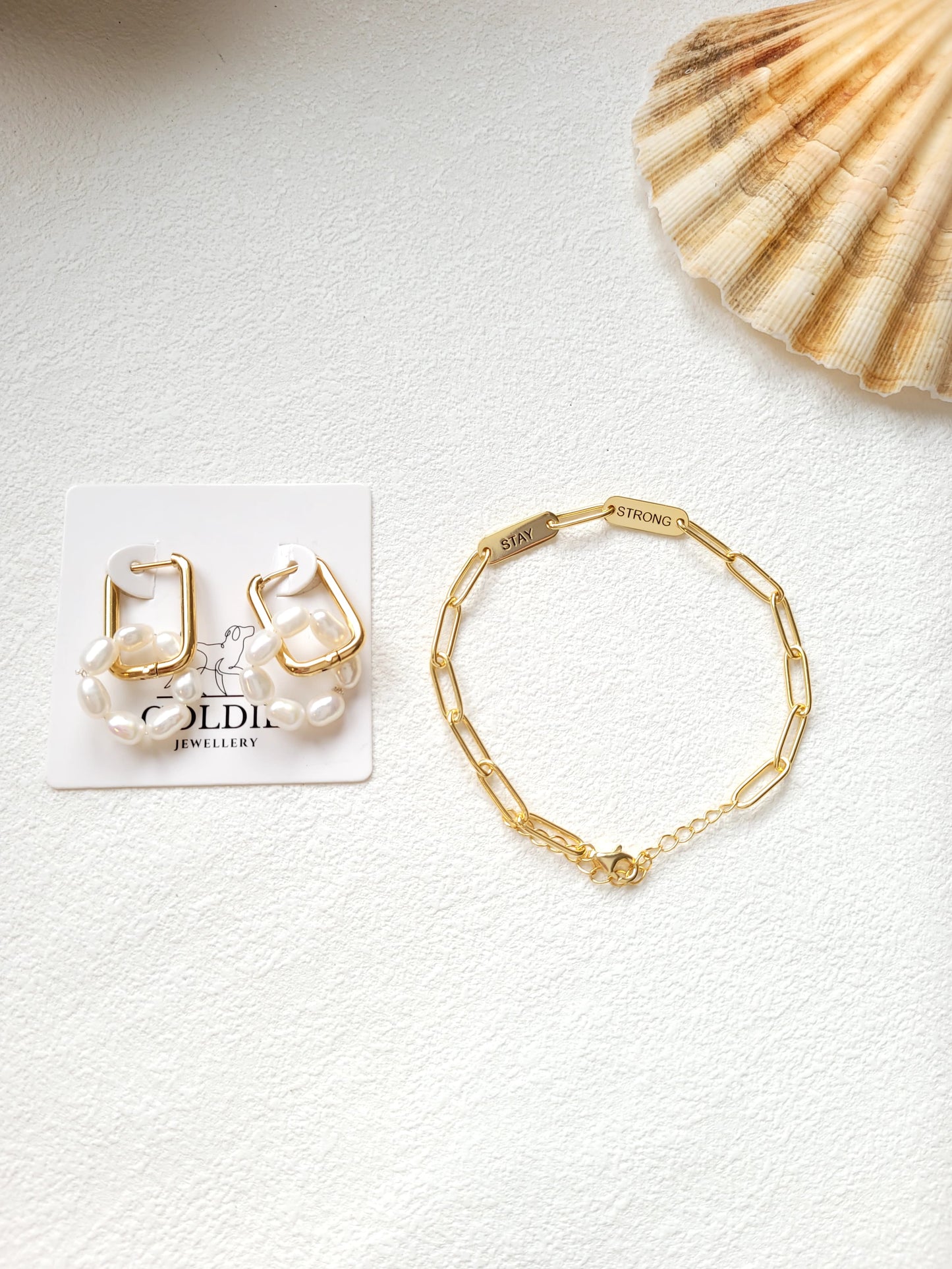 Personalised Engraved Charm Bracelet