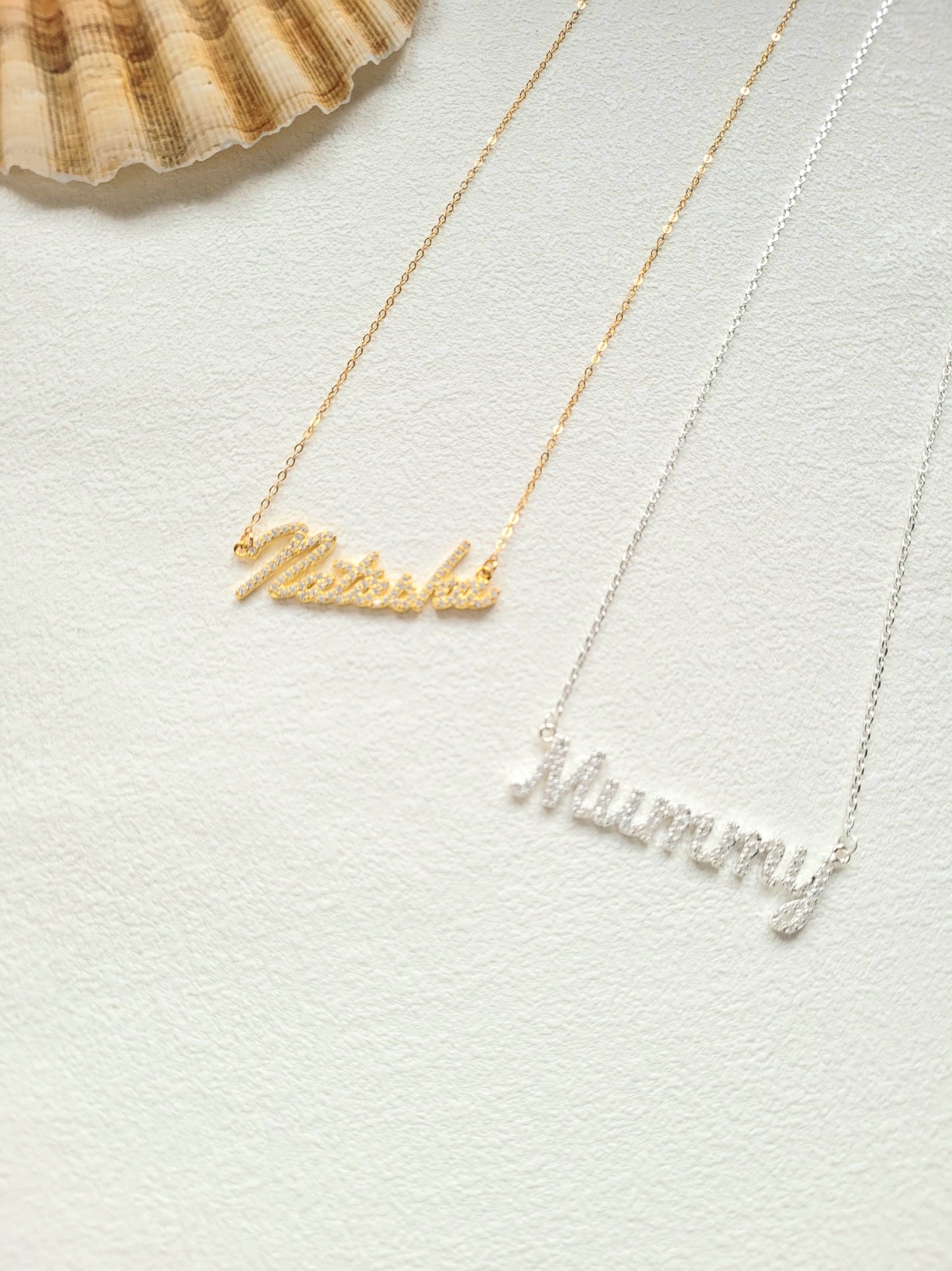Sparkling Customised Name Necklace