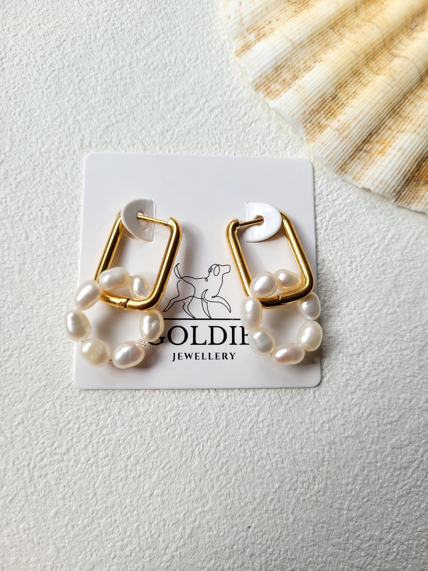 Spring Pearl Earrings