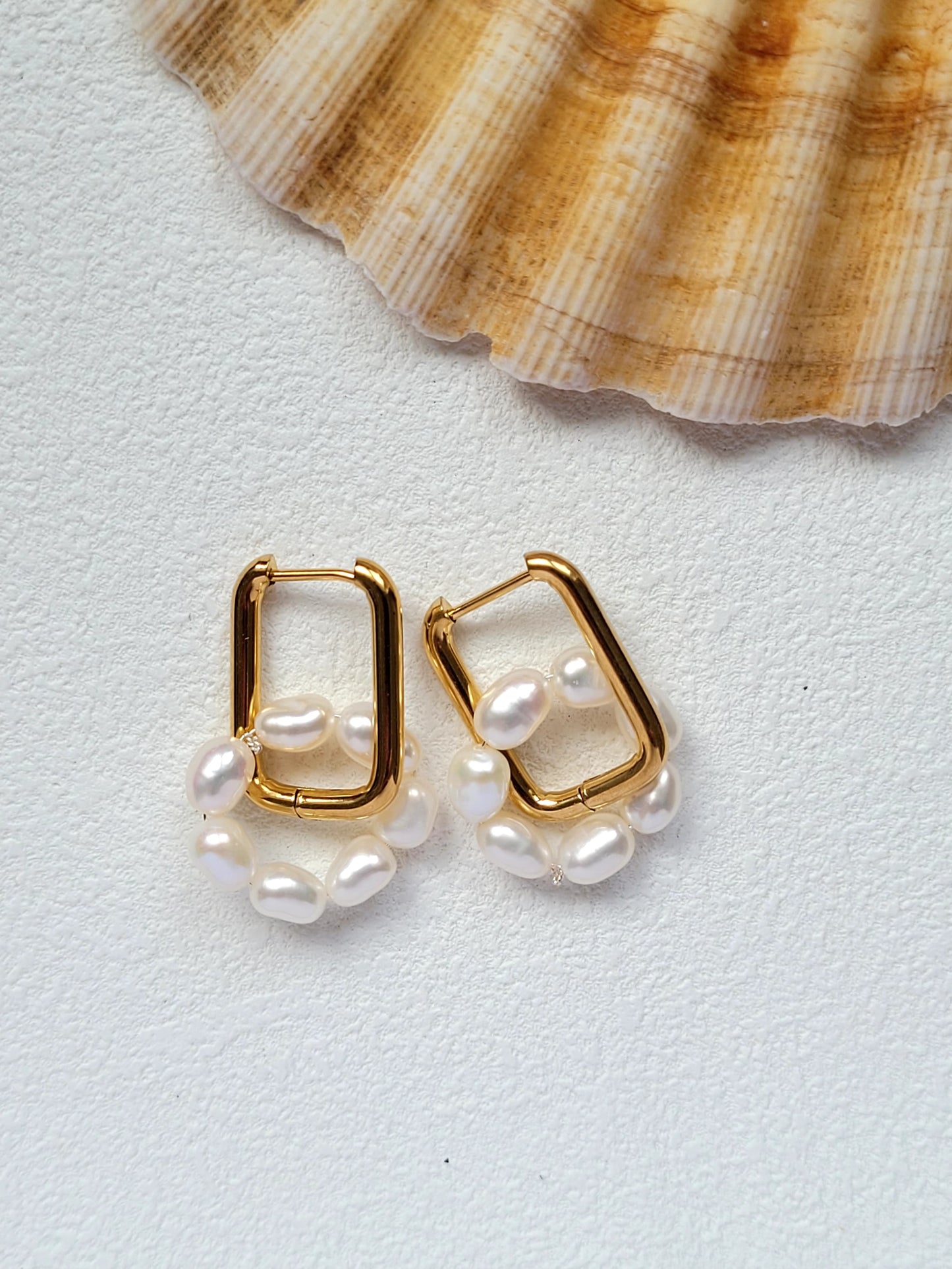 Spring Pearl Earrings