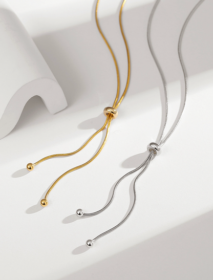 Classic Minimalist Necklace in Gold Vermeil