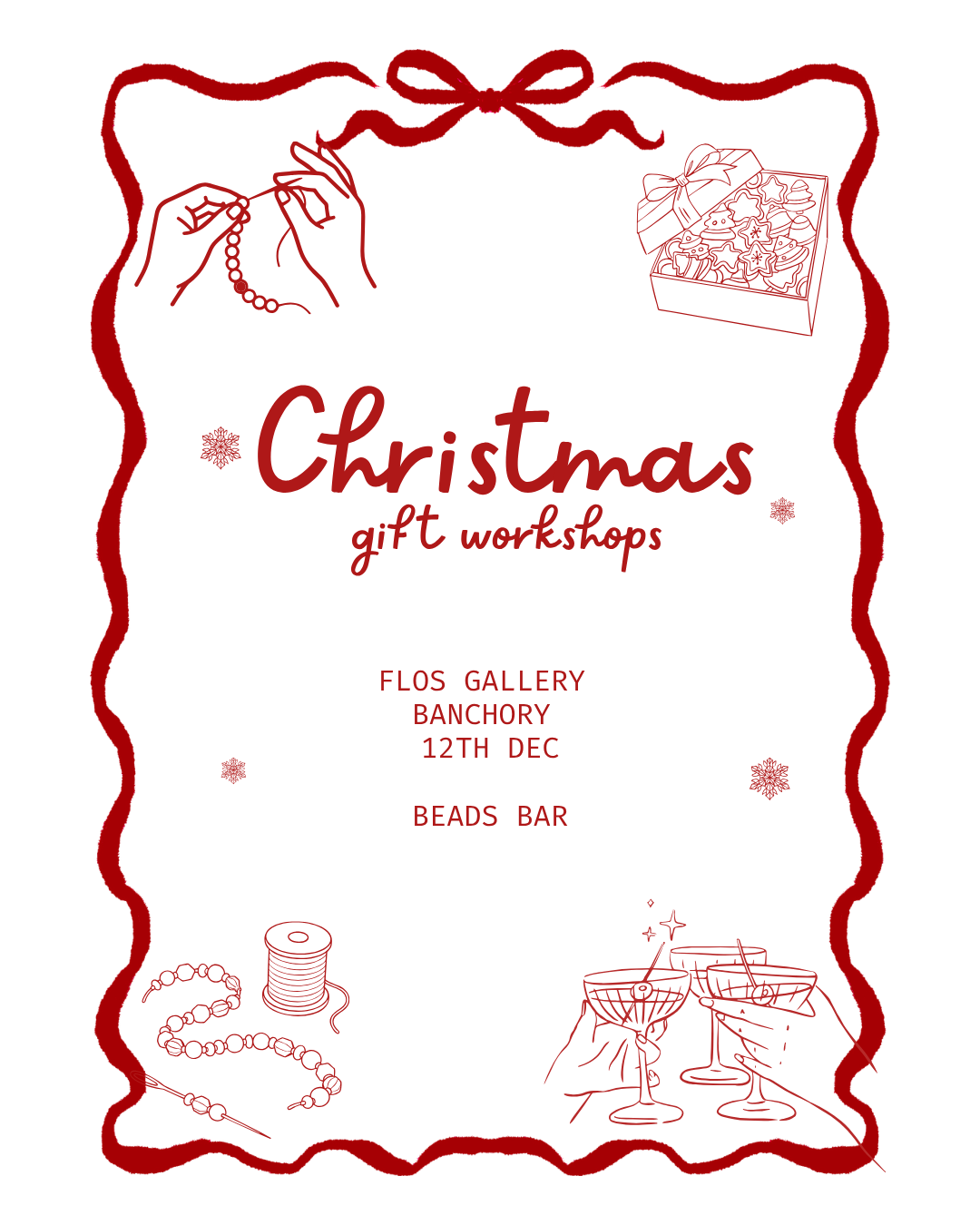 christmas jewellery making banchory aberdeen 