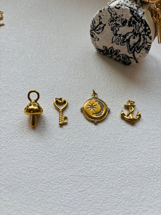 Waterproof Stainless Steel Charm