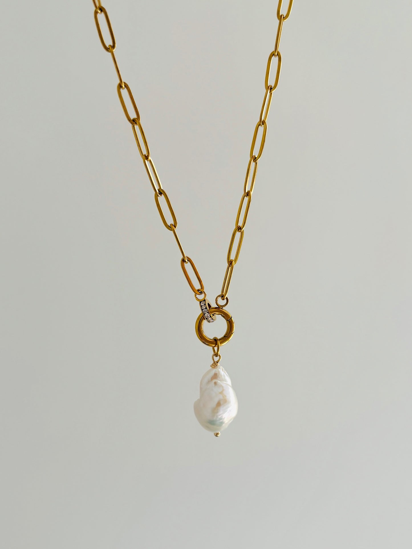 Baroque Pearl Charm – Freshwater Cultured Pearl Pendant Charm