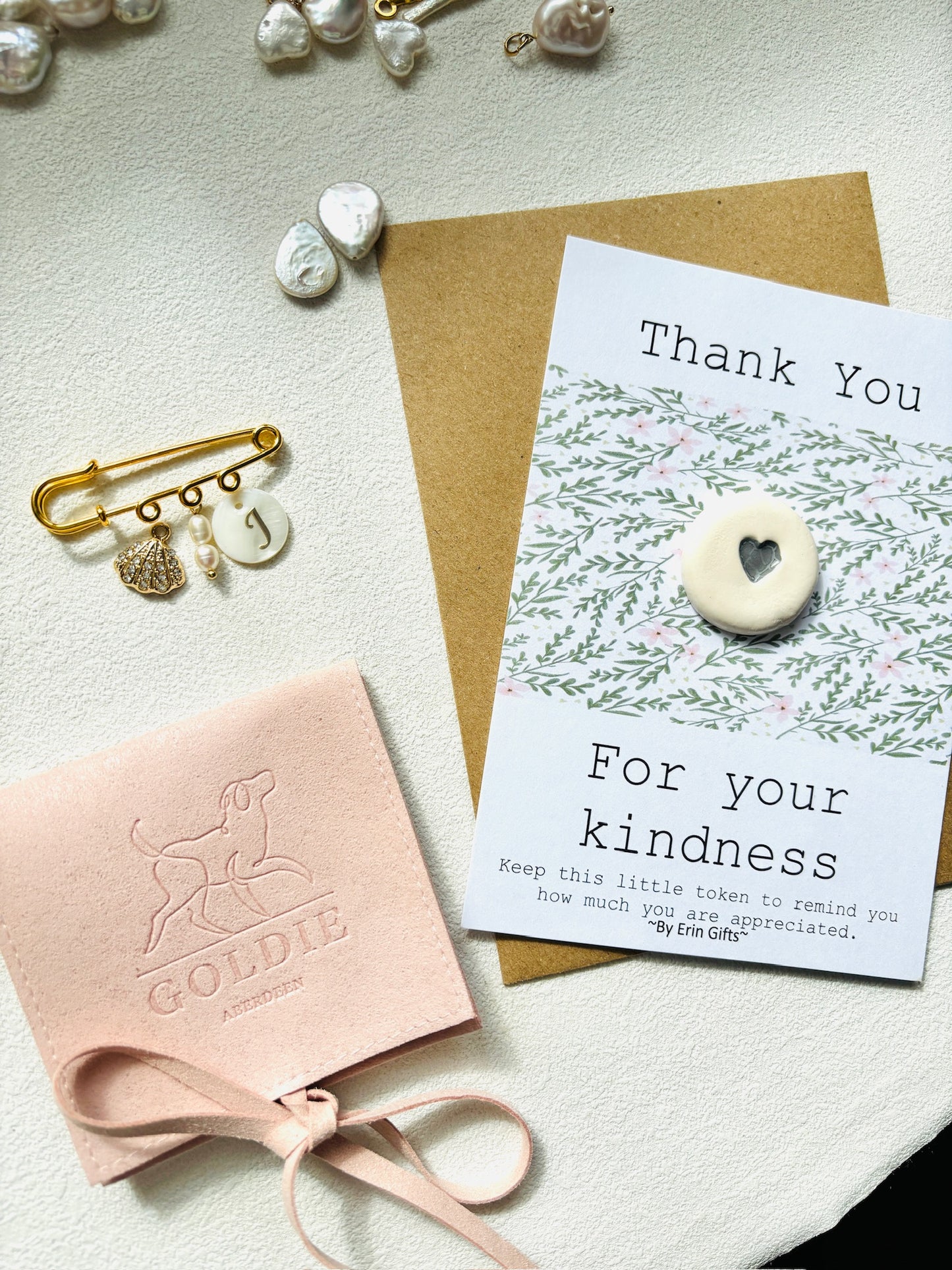 Personalized Charm Brooch