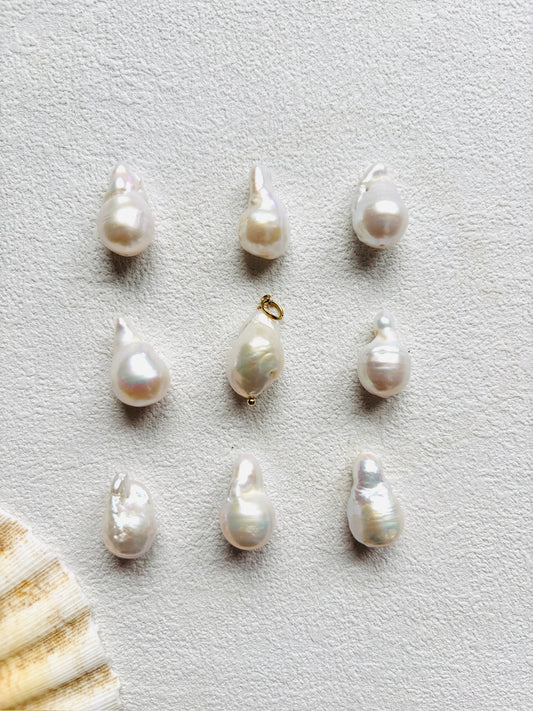 Baroque Pearl Charm – Freshwater Cultured Pearl Pendant Charm