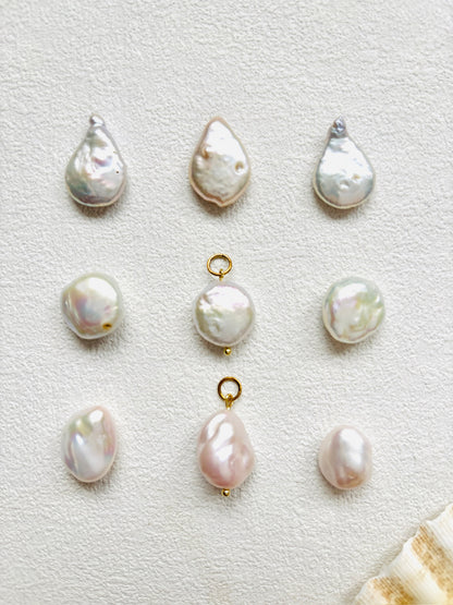 Handcrafted High-Luster Cultured Pearl Charm