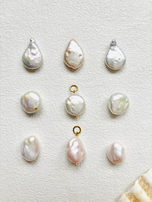 Handcrafted High-Luster Cultured Pearl Charm