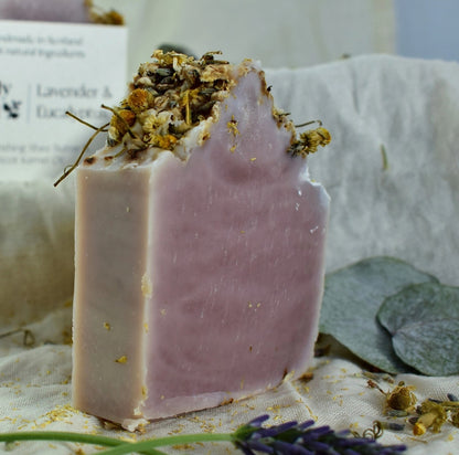 Lavender & Eucalyptus Soap Bar, Handmade Soap