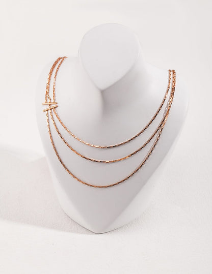 Layered Silver Necklace