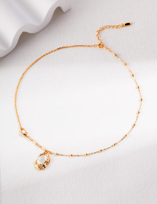 Lava Flow Seashell Necklace