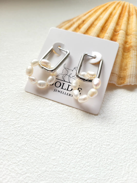 Spring Pearl Earrings