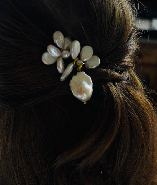 Baroque Pearl Hair Accessory Set