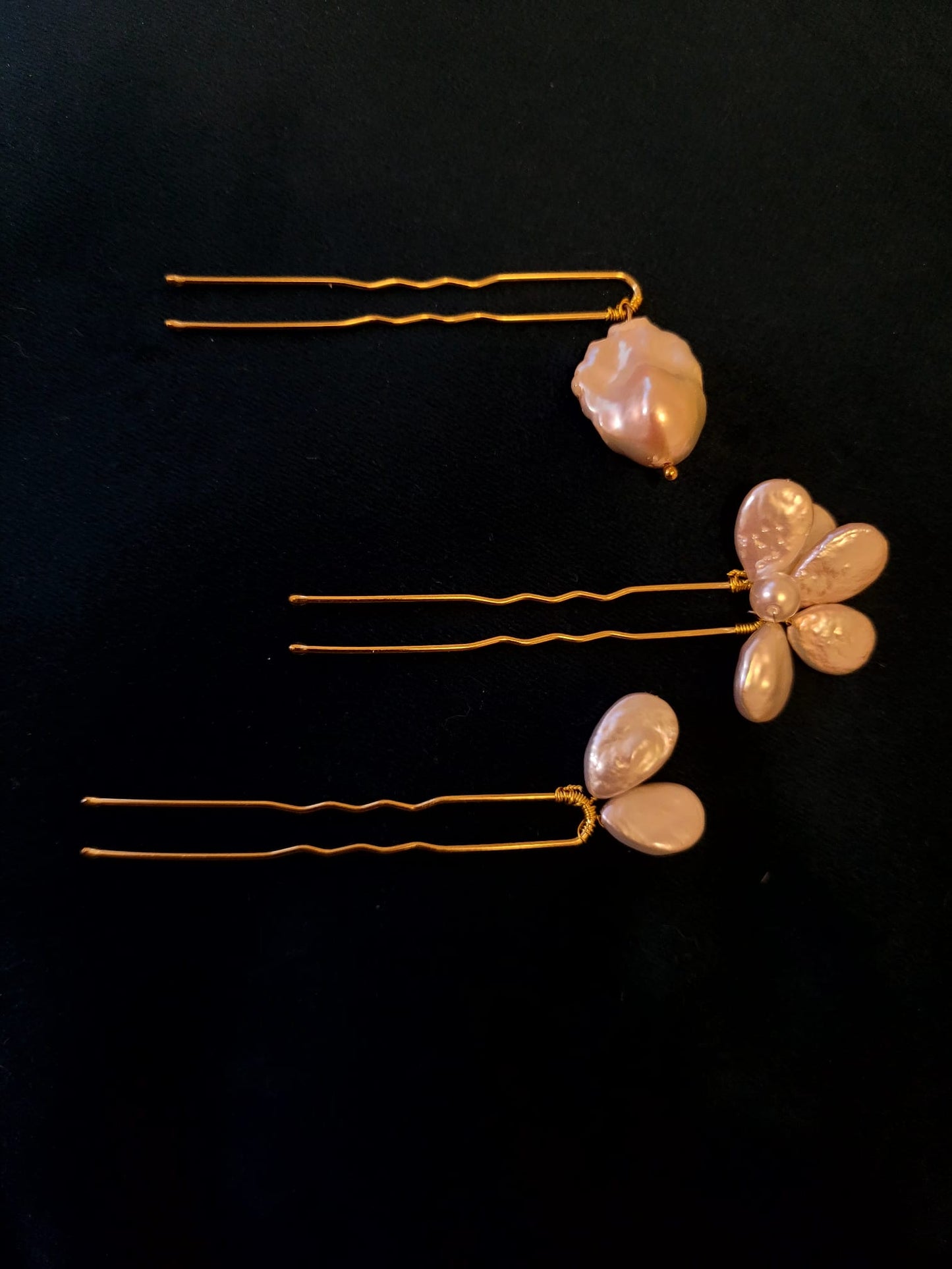 Baroque Pearl Hair Accessory Set