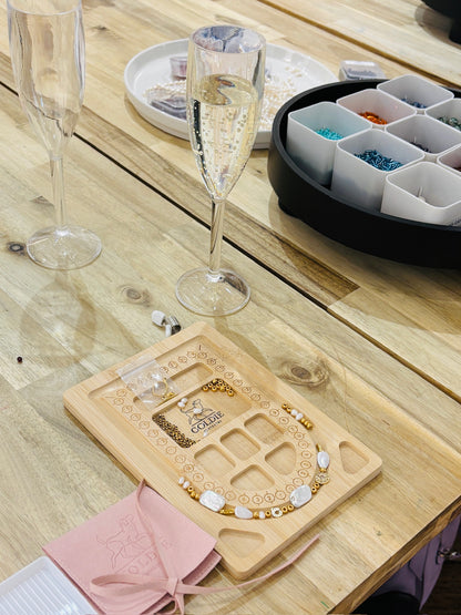 jewellery making at curated aberdeen -hosted by goldie aberdeen