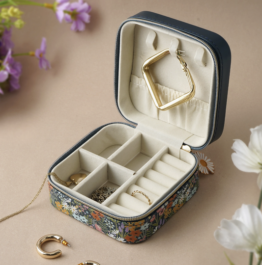 The Flower Market Floral Jewellery Box