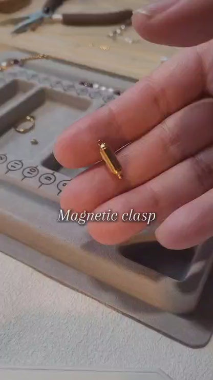 Christmas DIY Jewellery Kit (Real Freshwater Pearl & Garnet )